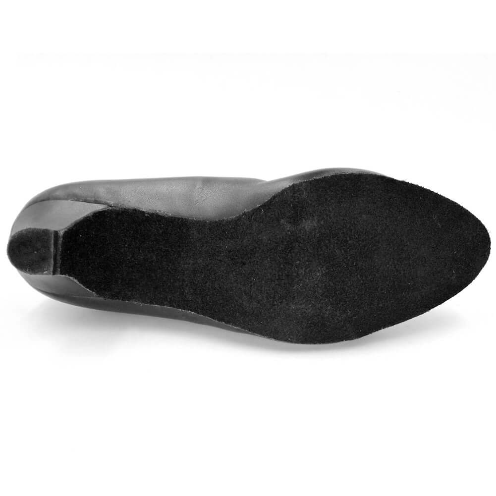 Women's Pumps Ballroom Dance Shoes with Suede Sole and Closed-toe Design for Party Wedding1