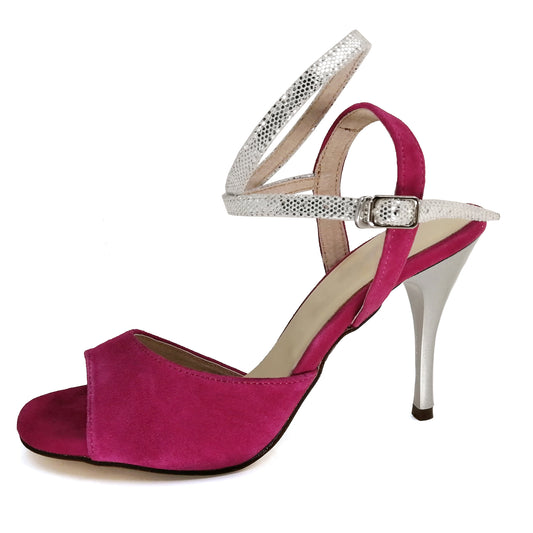 Elegant Pro Dancer Argentine Tango Heels with Leather Sole PD-9006B0