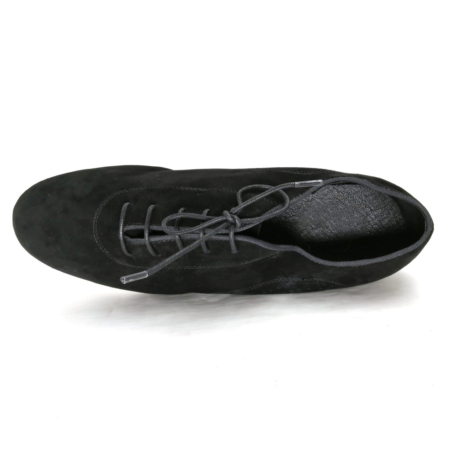 Pro Dancer Men's Tango Shoes with 1 inch Heel, Split Sole and Leather Lace-ups0