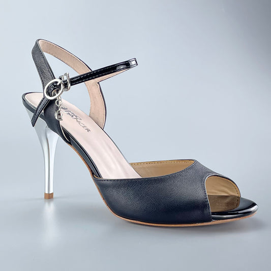 Pro Dancer Tango Shoes with Leather Sole Salsa Heels for Professionals6