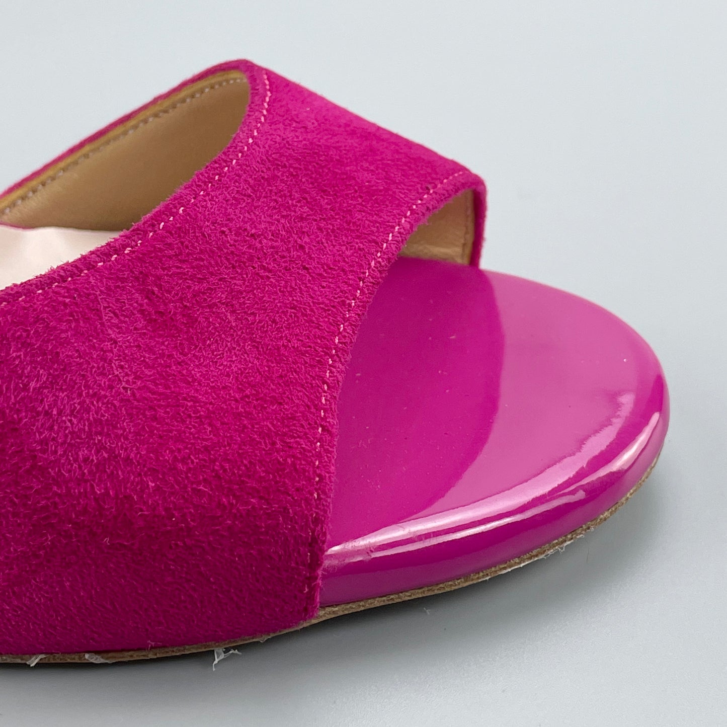 Pro Dancer Tango Shoes High Heels with Leather Sole PD-9042B0