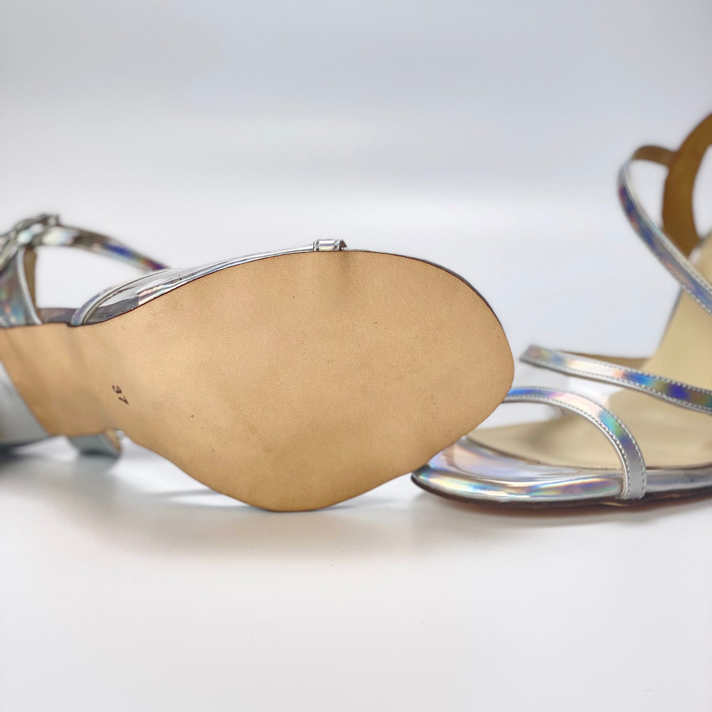 Pro Dancer Tango Argentino High Heel Sandals with Leather Sole - PD-9062B2