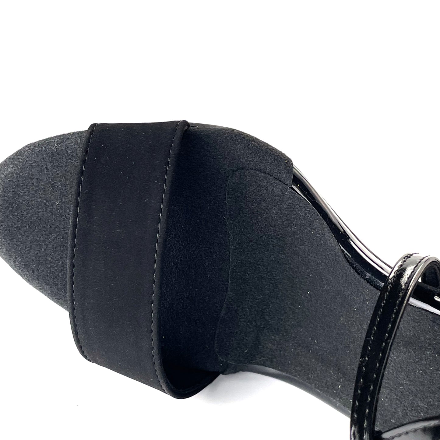 Pro Dancer Women's Ballroom Booties with High Heel and Suede/Rubber Sole1