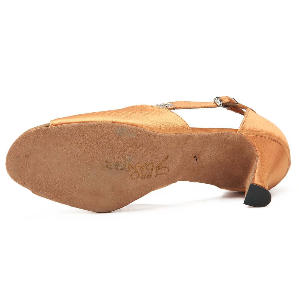 Pro Dancer Nude Heels for Latin & Rumba Ballroom Dancing3