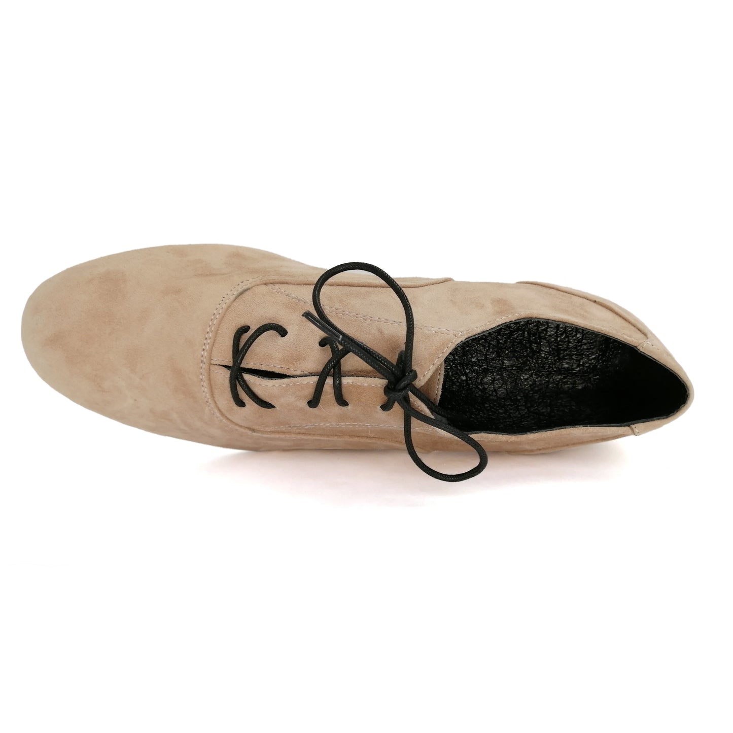 Pro Dancer Men's Argentine Tango Dance Shoes Leather Sole 1 inch Heel Lace-up Brown (PD-1002D)