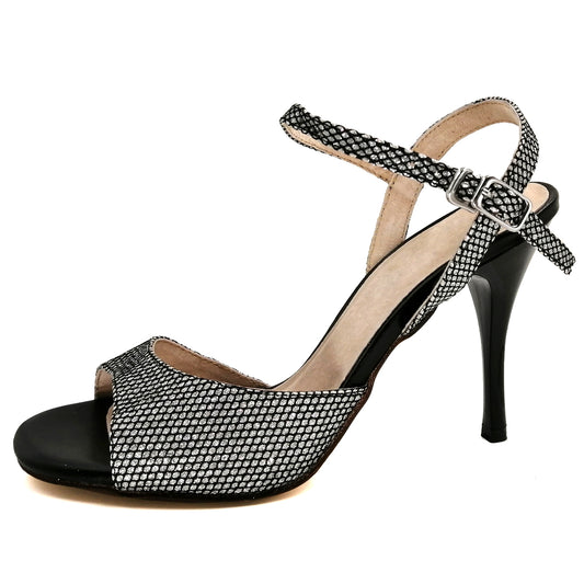 Bespoke Women's Leather High Heels Tango Shoes PD-9007A Custom Made0
