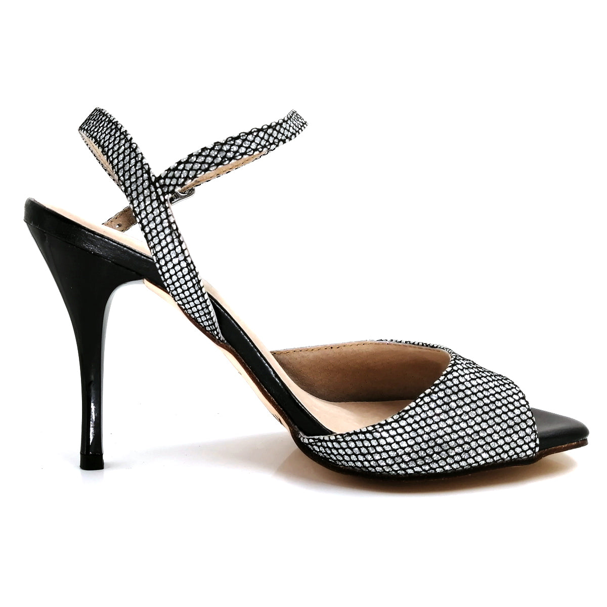 Bespoke Women's Leather High Heels Tango Shoes PD-9007A Custom Made2