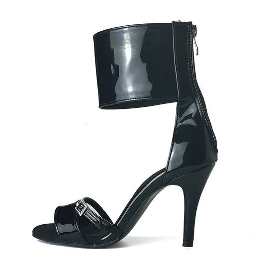 Pro Dancer Womens Ballroom Dance Booties High Heel with Suede or Rubber Sole in Black (PD-B-019)2