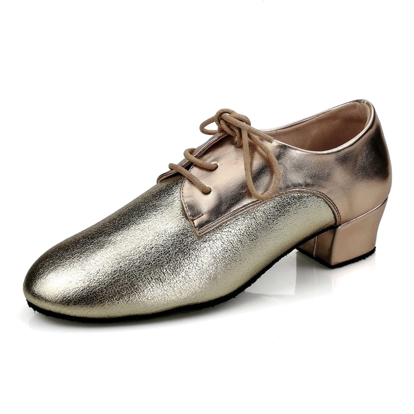 Women Ballroom Dancing Shoes Ladies Tango Latin Practice Dance Shoe Suede Sole Lace-up (PD5001B)