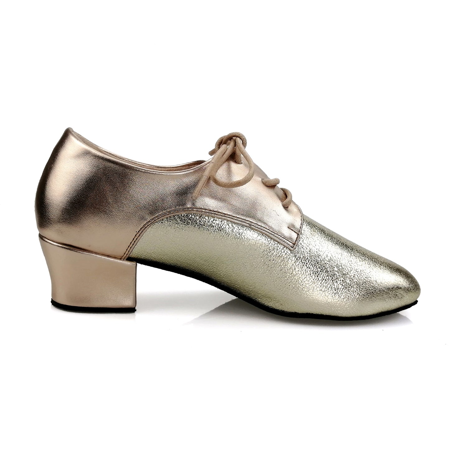 Women Ballroom Dancing Shoes Ladies Tango Latin Practice Dance Shoe Suede Sole Lace-up (PD5001B)